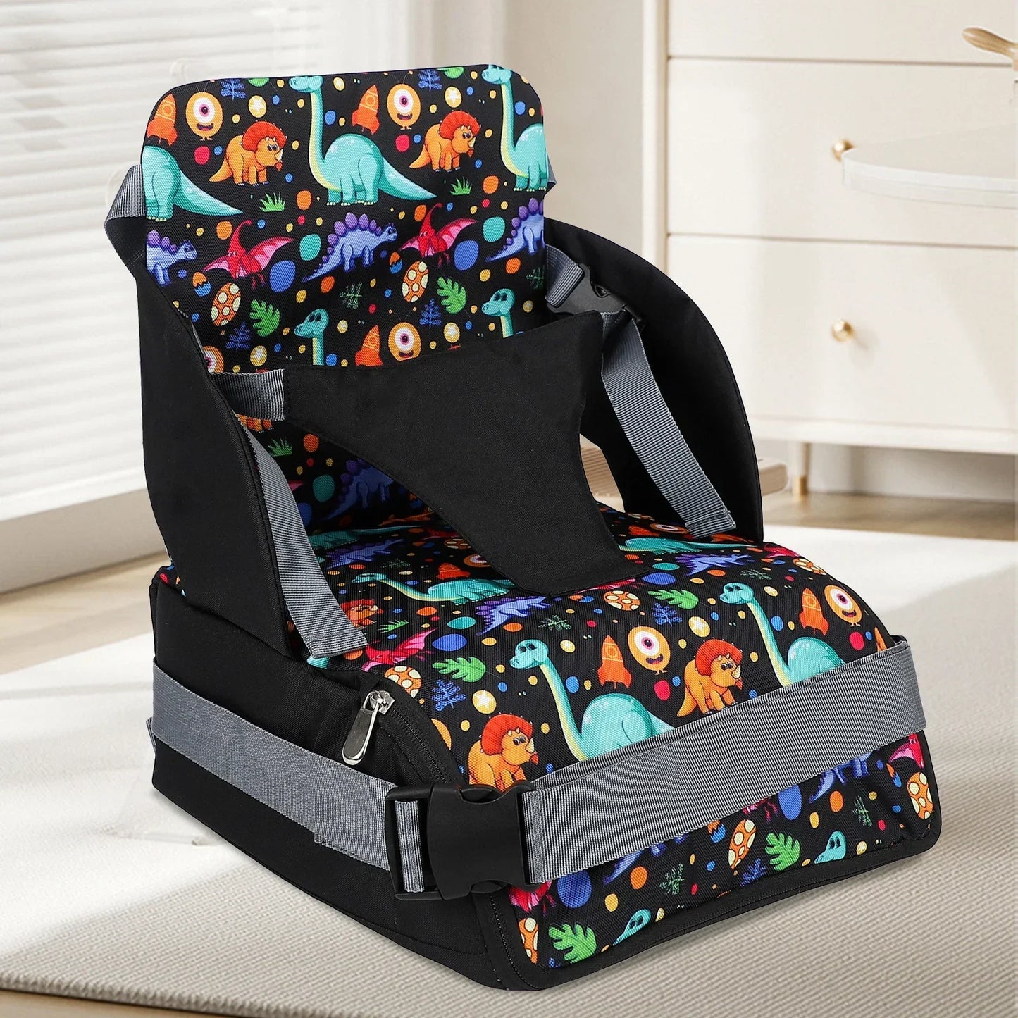 Booster Bag™ - 2 in 1 Booster Seat And Diaper Bag