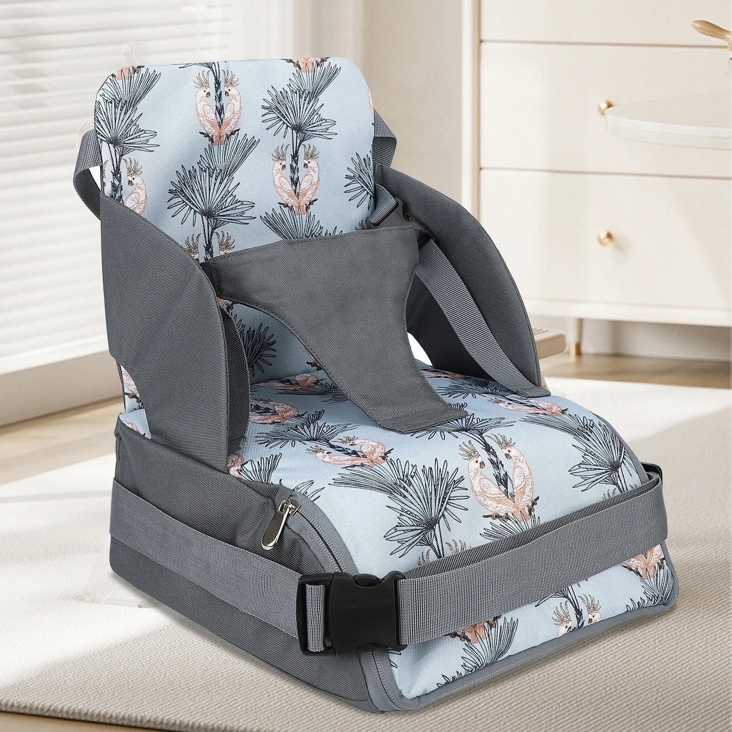 Booster Bag™ - 2 in 1 Booster Seat And Diaper Bag