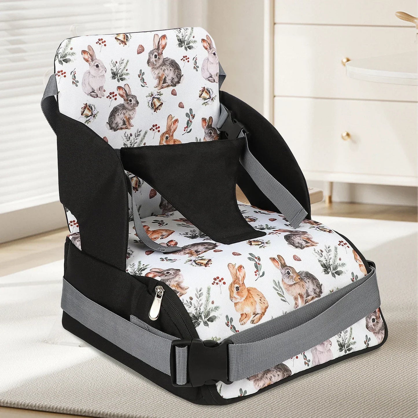 Booster Bag™ - 2 in 1 Booster Seat And Diaper Bag