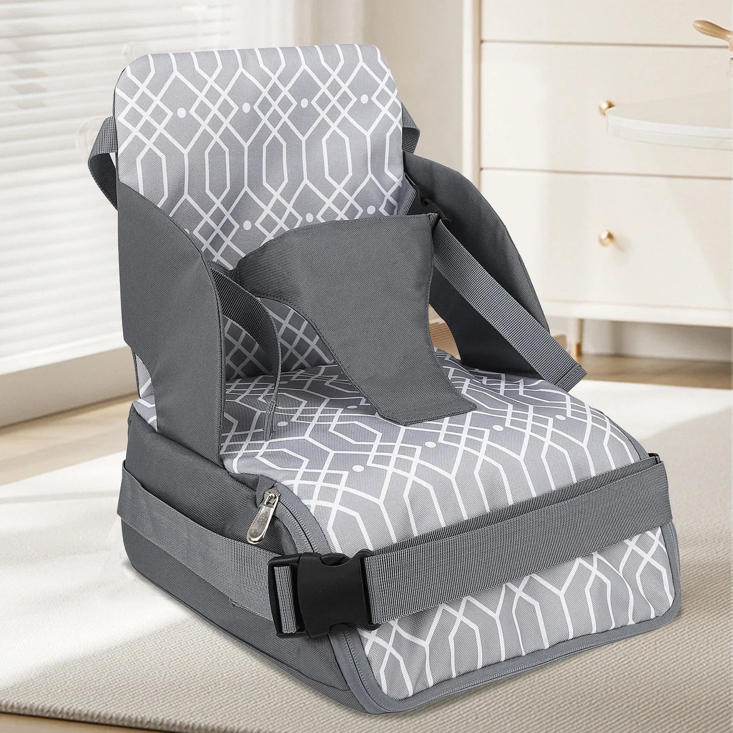 Booster Bag™ - 2 in 1 Booster Seat And Diaper Bag