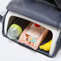 Booster Bag™ - 2 in 1 Booster Seat And Diaper Bag